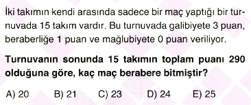 Oran-orantı ve problemler7