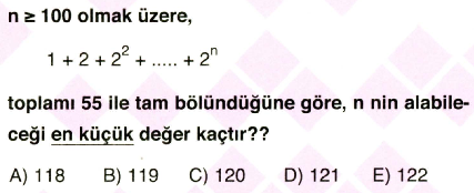 işlem ve modüler aritmetik15