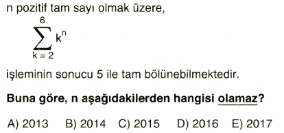 işlem ve modüler aritmetik2-5