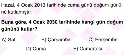 işlem ve modüler aritmetik7
