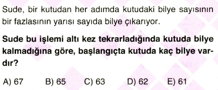 oran-orantı ve problemler3-7