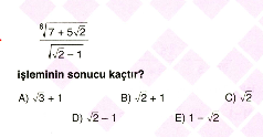 Üslü ve köklü sayılar8