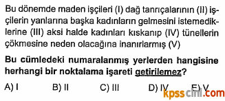 noktalama işaretleri testi çöz