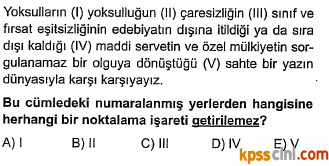 noktalama işaretleri testi çöz