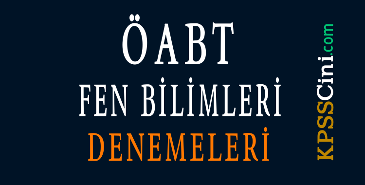 oabt fen bilimleri deneme sinavi pdf